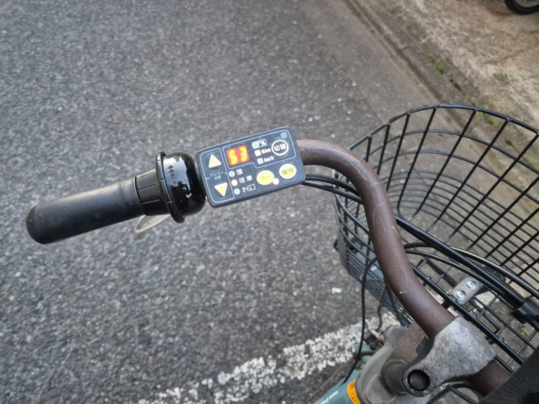 【直接引き取りのみ:電動アシスト自転車】YAMAHA Babby