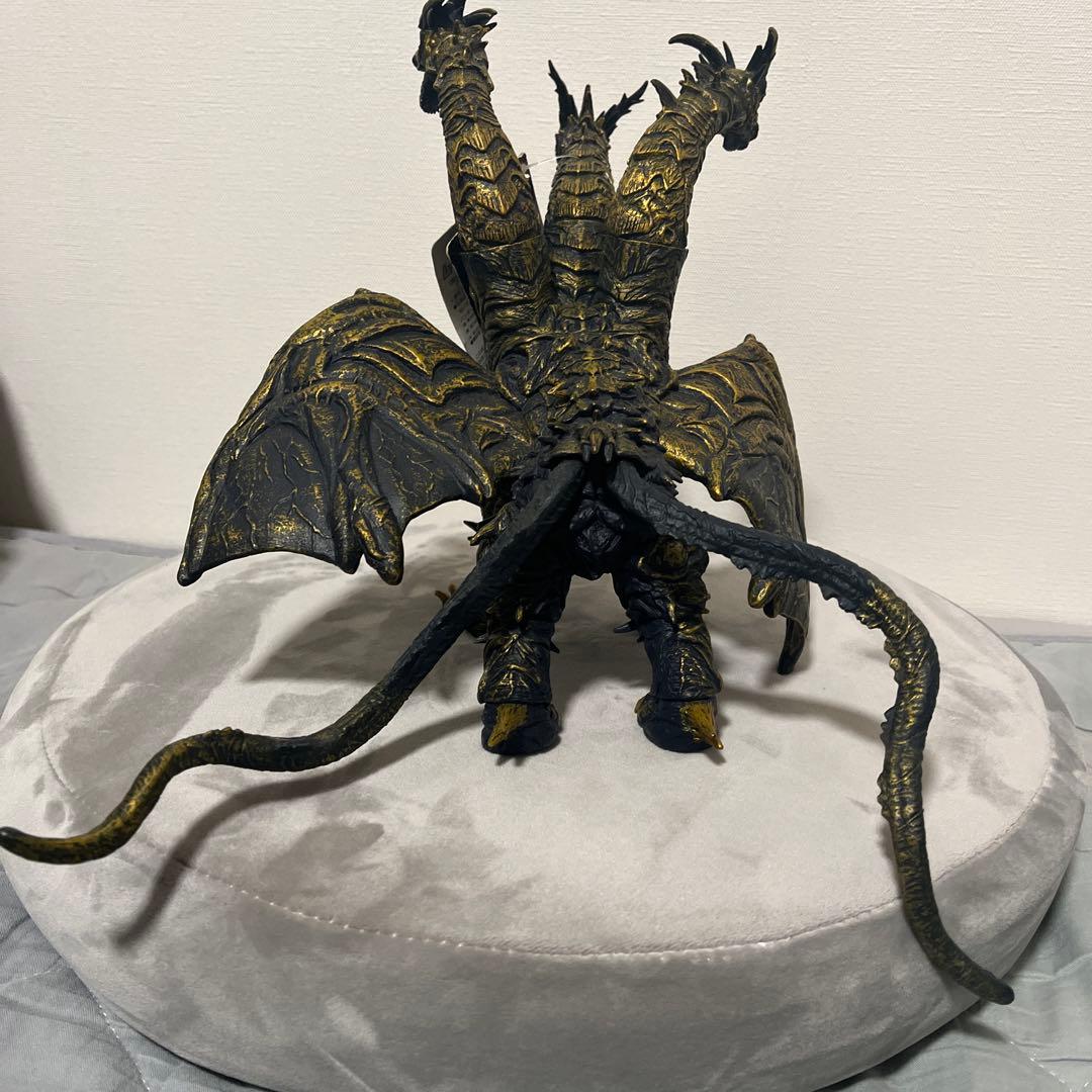 【タグ付き極美品】 カイザーギドラ ムービーモンスター シリーズ ゴジラ ソフビ