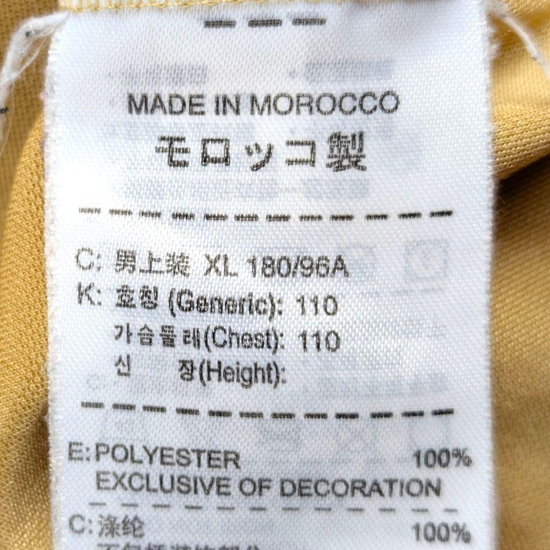 古着 サッカー ユベントス ゴールド ユニフォーム ナイキ メンズ XLサイズ