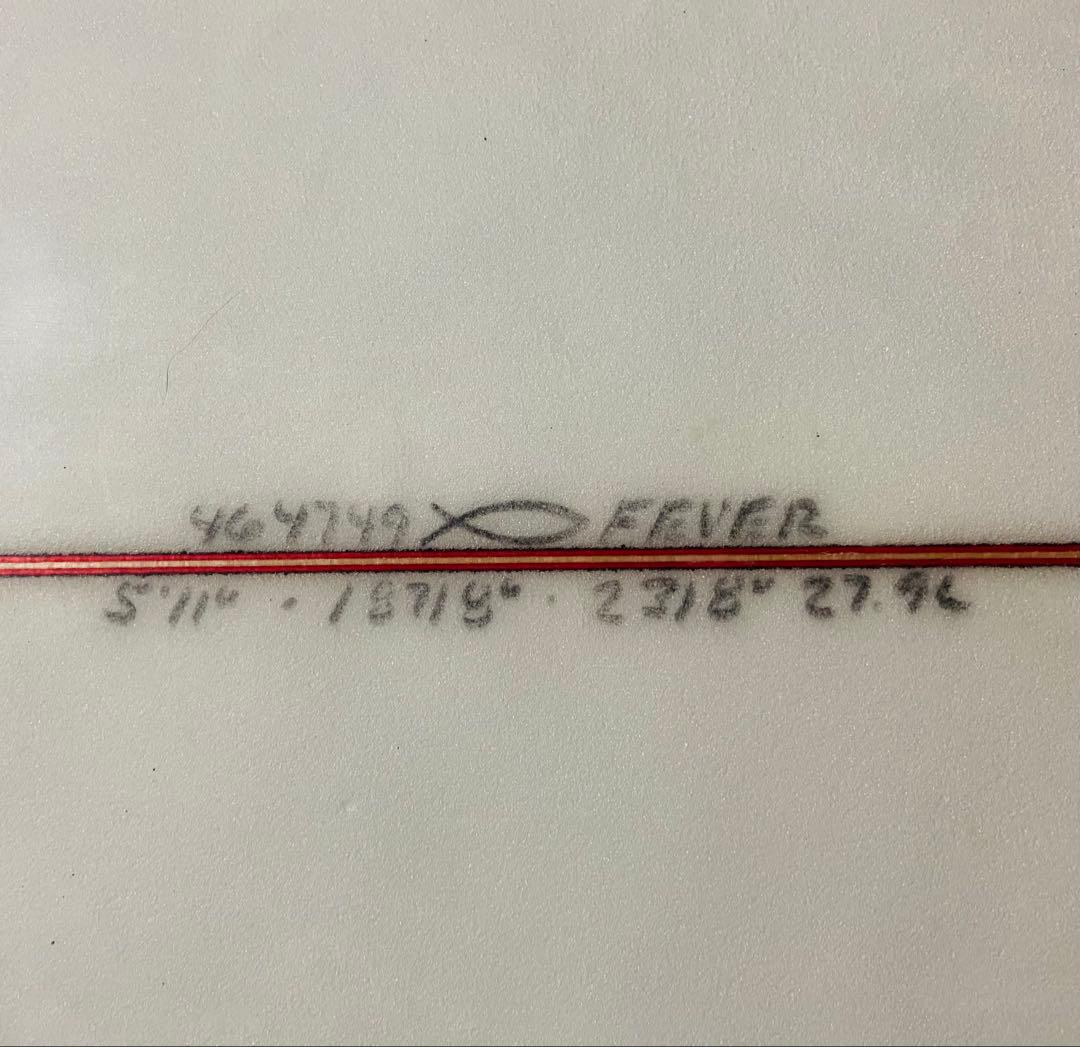 美品 AL MERRICK FEVER 5'11 日本正規品 フィン付き