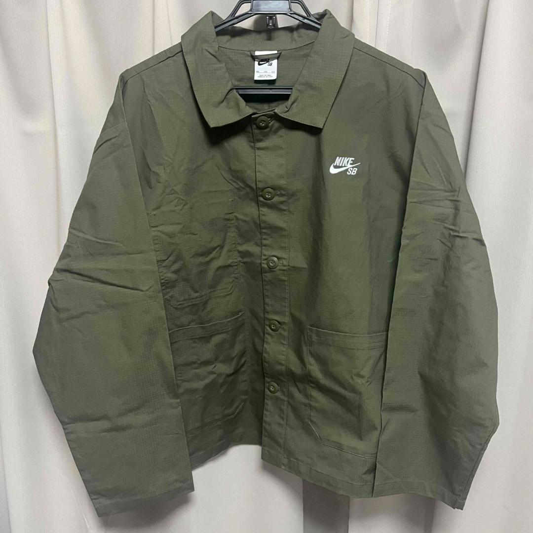 ナイキ SB スケートボード チョア ジャケット 2XL カーキ カバーオール