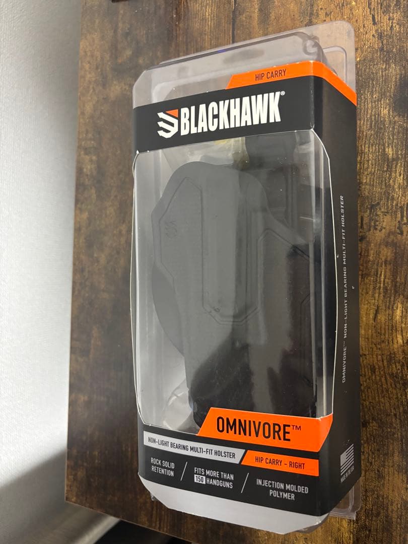 BLACKHAWK 右利き マルチフィットホルスター オムニボア ライト無し