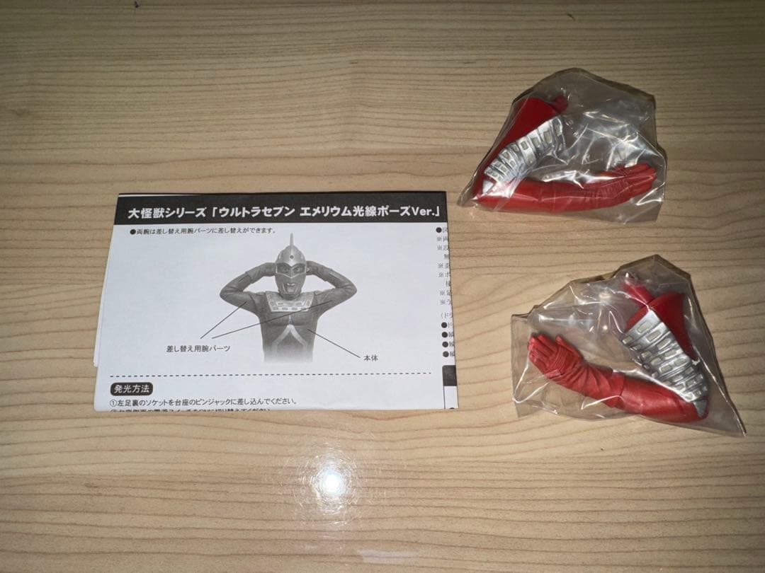 大怪獣シリーズ ウルトラセブン エメリウム光線Ver.（少年リック限定版）