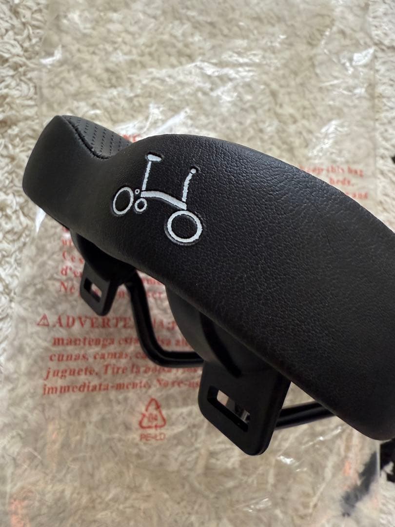 KK　BROMPTON ブラックサドのみ　未使用