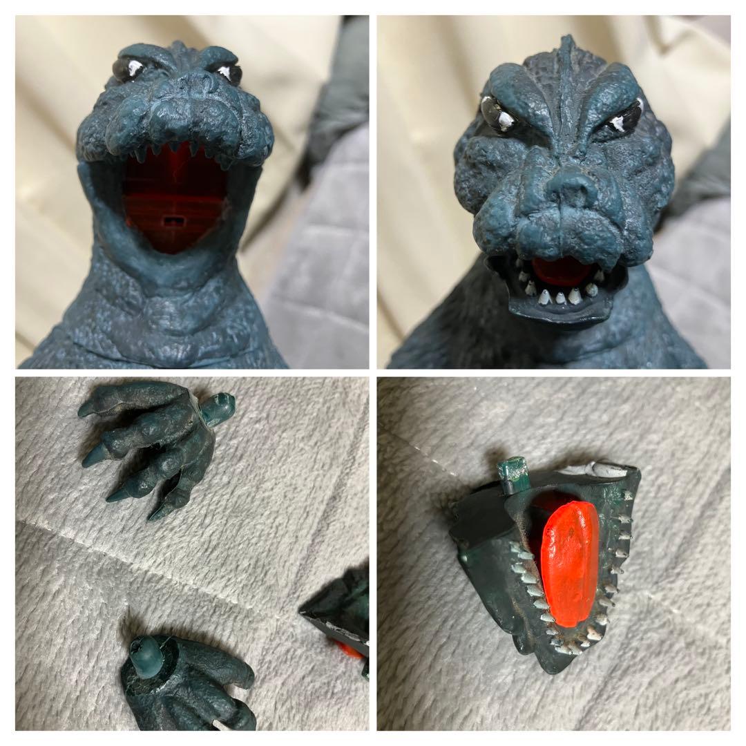 ガレージキット？ジャンク ソフビゴジラ メーカーなどの詳細不明 高さ約30cm位