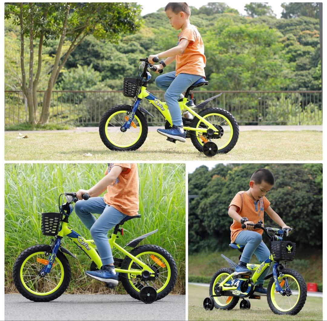 cyfie kids bike 子供用自転車 18インチ イエロー