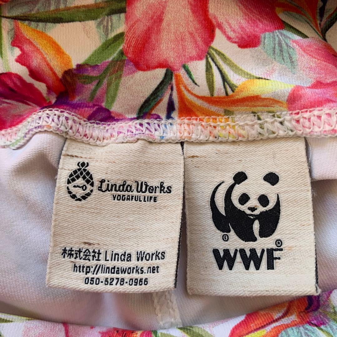 Linda Works 花柄 ヨガウェア セット　M