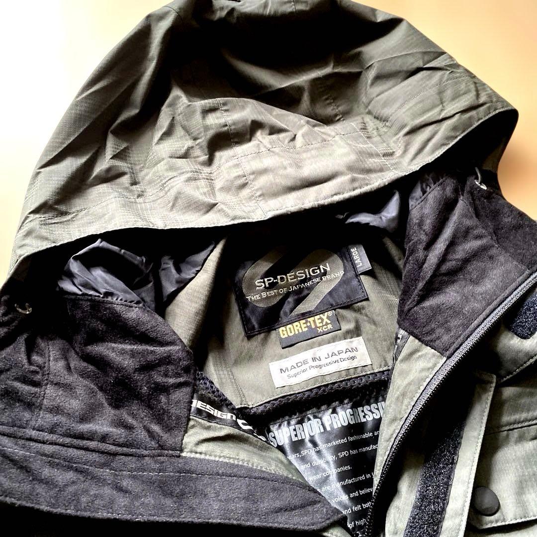 【おまけ付】SP-DESIGN sizeL スノボーウエアGORE-TEX