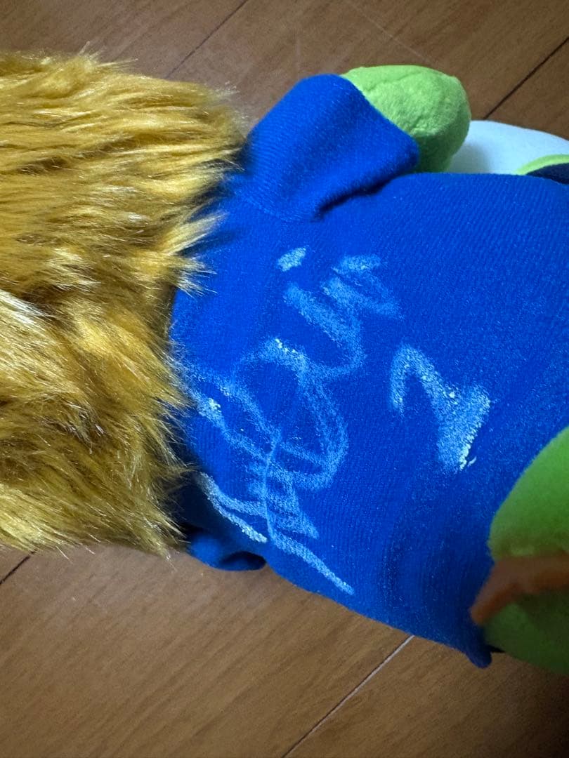 ホーリーくん 水戸ホーリーホック ぬいぐるみ　サイン入