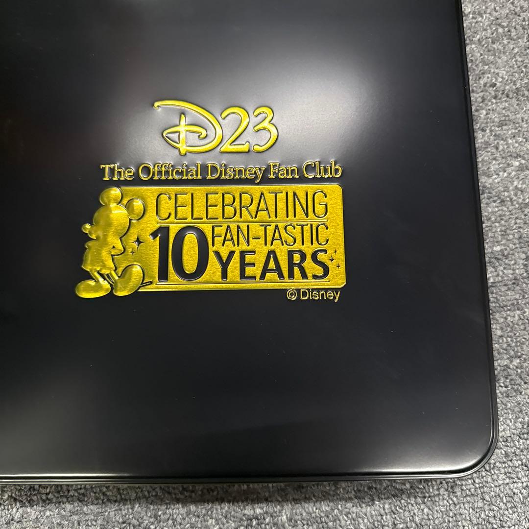 d23ディズニーファンクラブ 10周年 ピンバッジセット