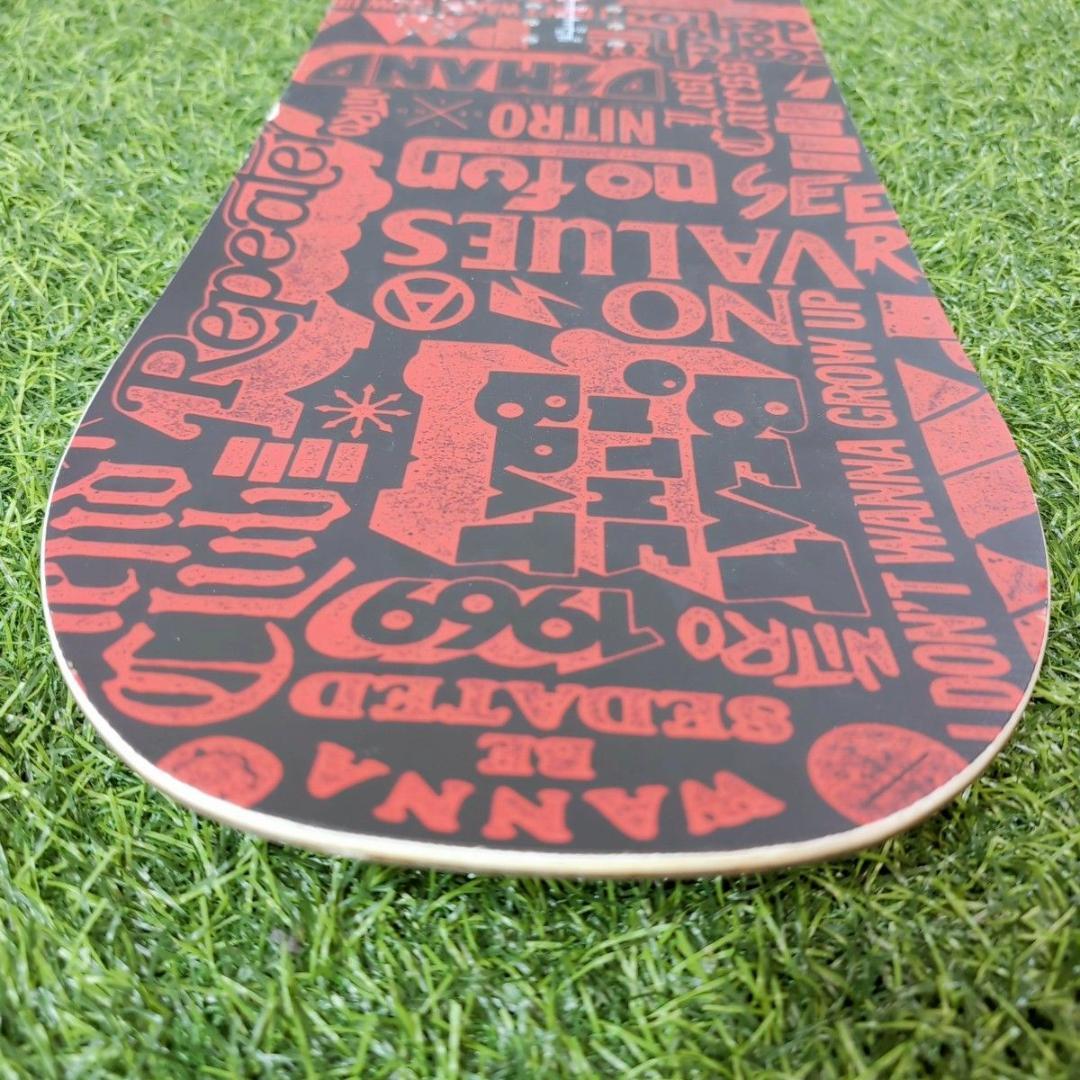 NITRO ナイトロ CAM-OUT カムアウト スノーボード 142cm