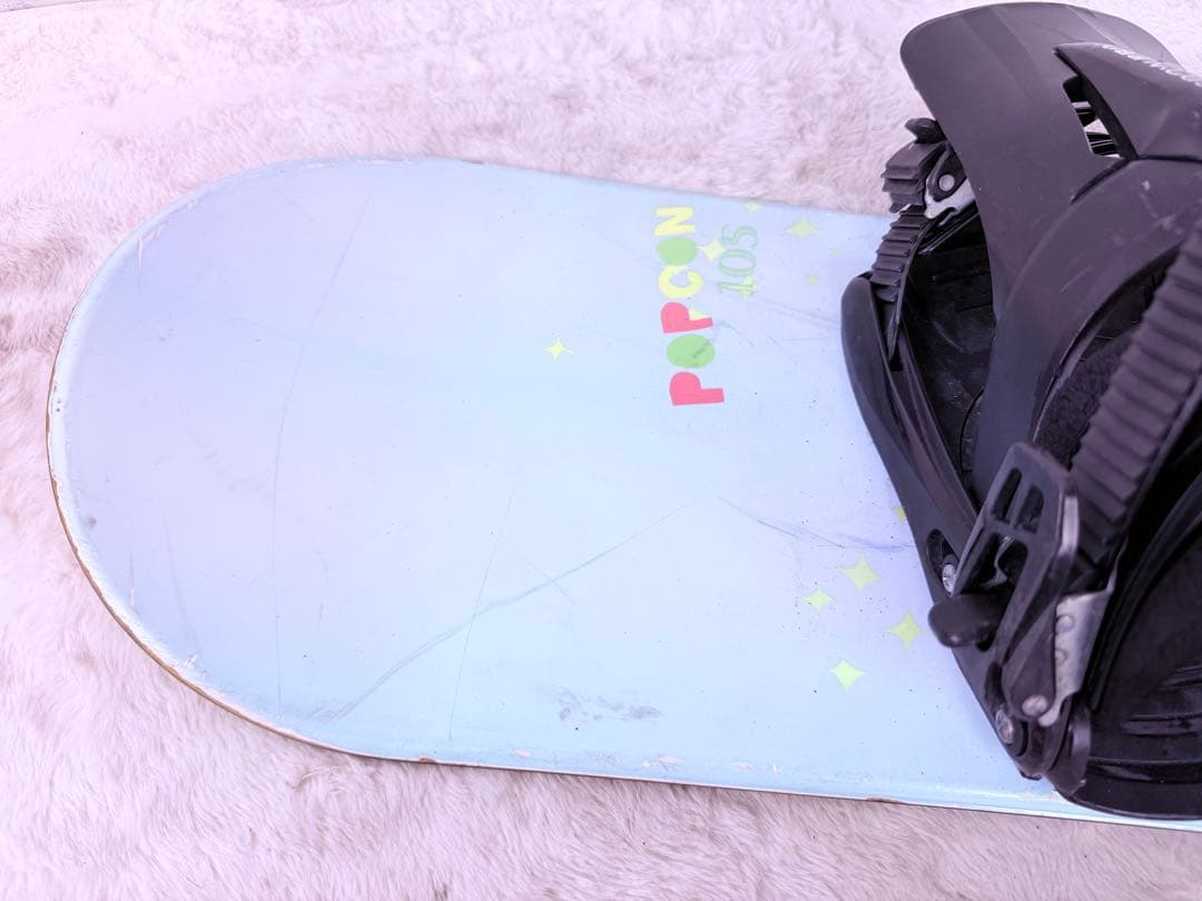 LISKY 105cm キッズスノーボード セット デビュー最適サイズ 稼働良好