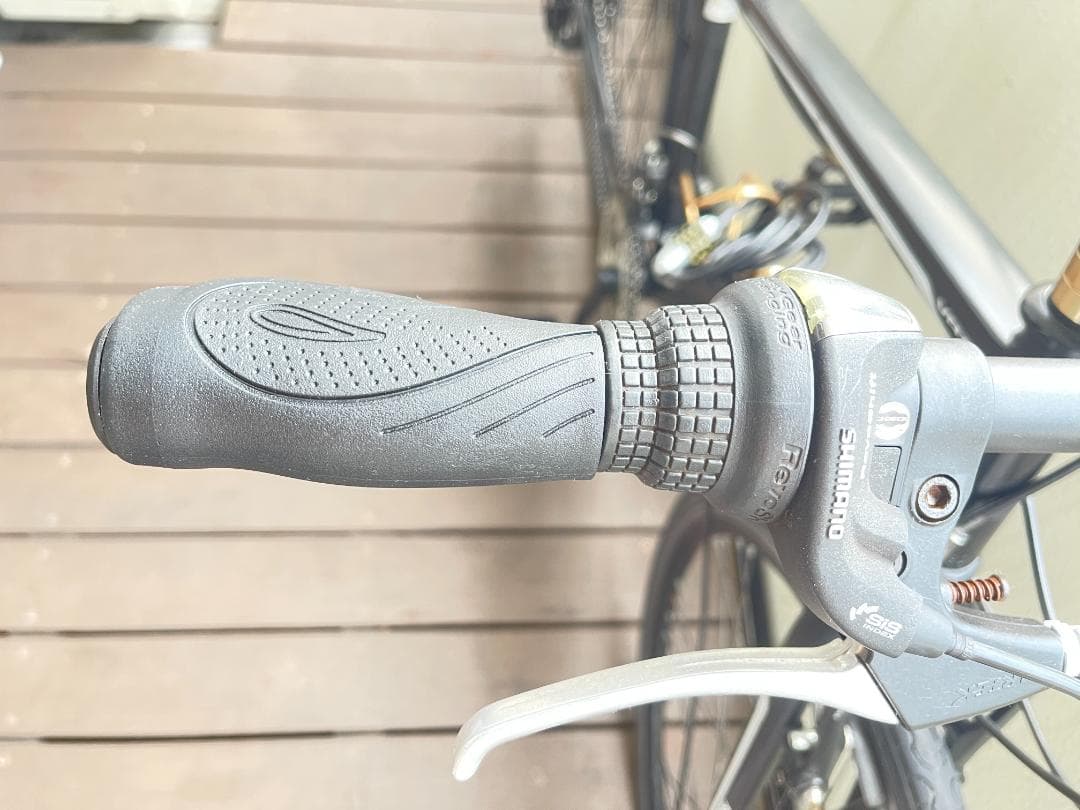 クロスバイクAMERICAN EAGLE　外装18段変速　black　引取専用