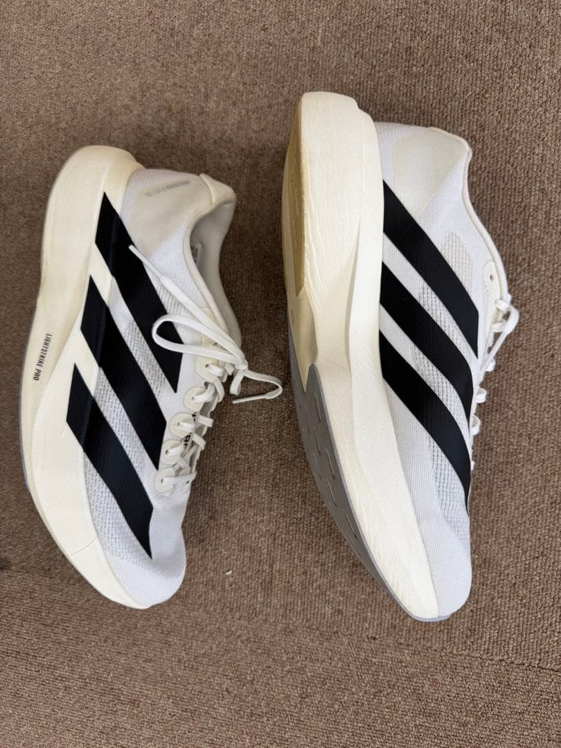 adizero Evo SL M ホワイト/ブラック　27.5cm