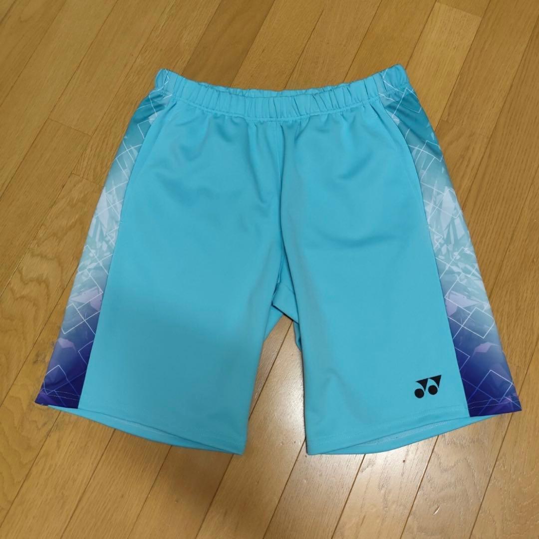 【美品】ヨネックス　メンズニットハーフパンツ　ゲームパンツ