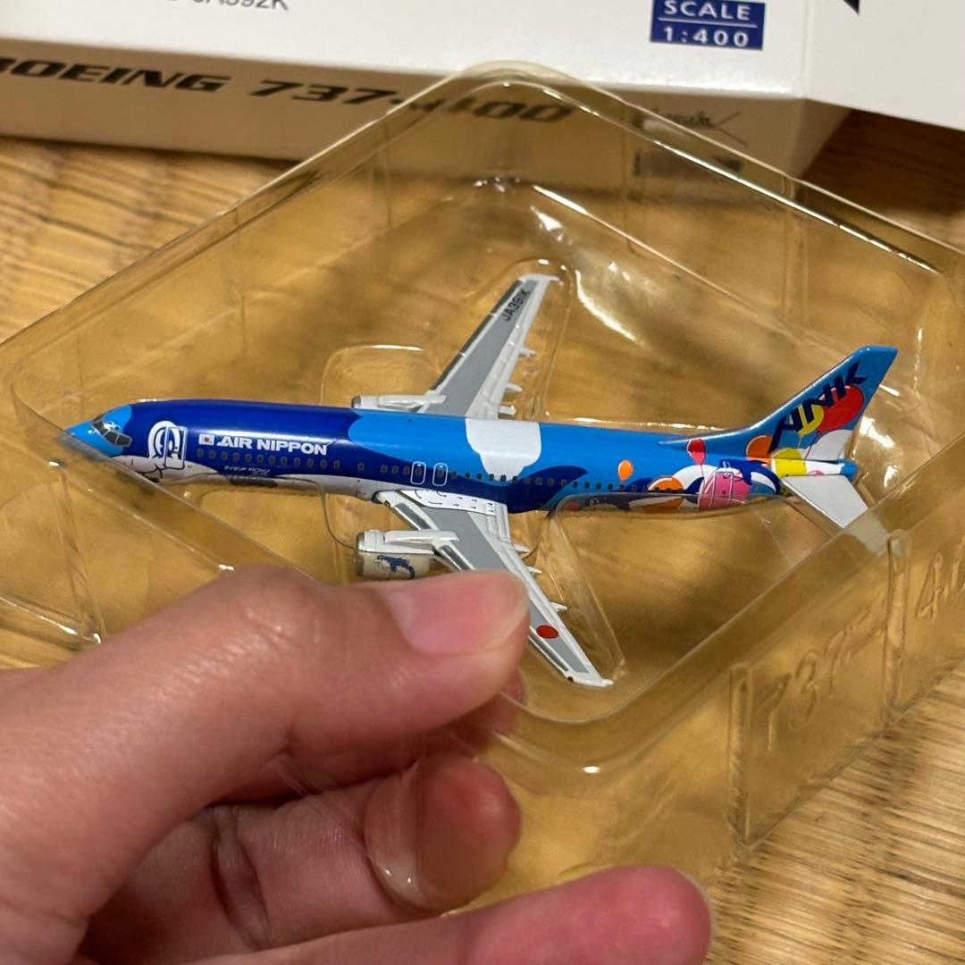1/400 ANK エアーニッポン 737−400 「アイランド ドルフィン」
