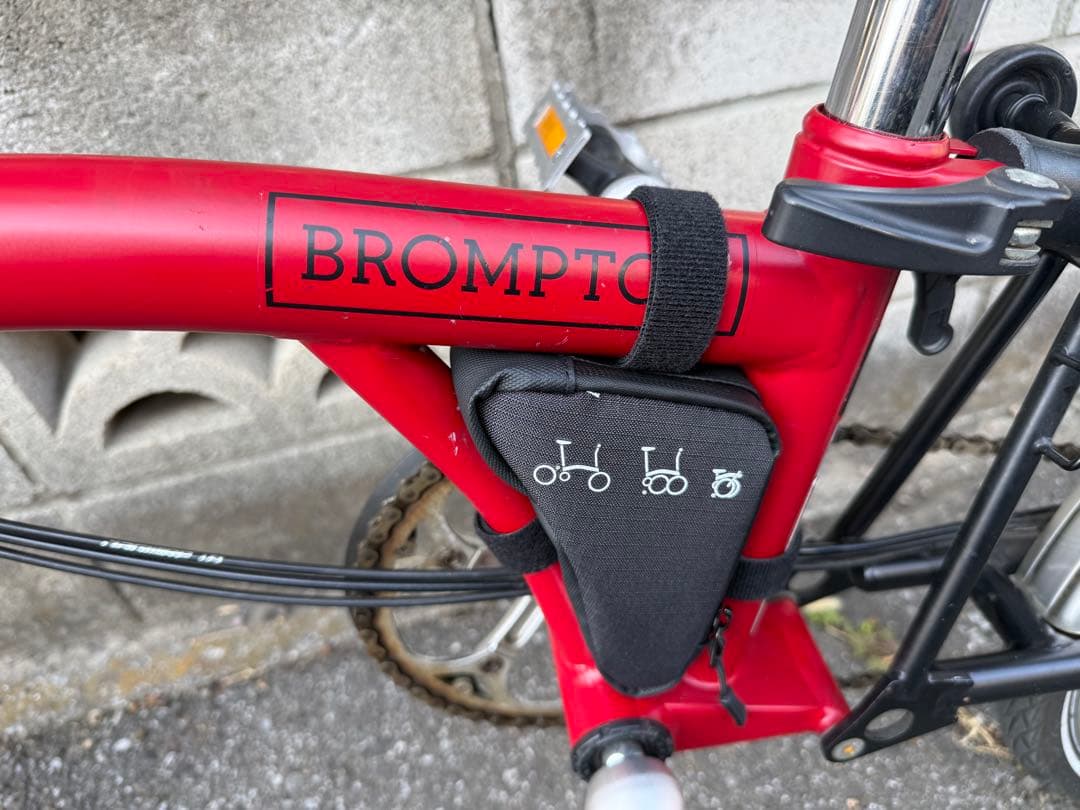 BROMPTON C Line Explore (M6L)ハウスレッドカスタム有