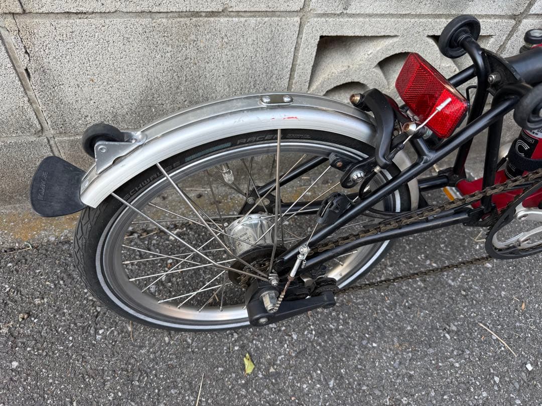 BROMPTON C Line Explore (M6L)ハウスレッドカスタム有