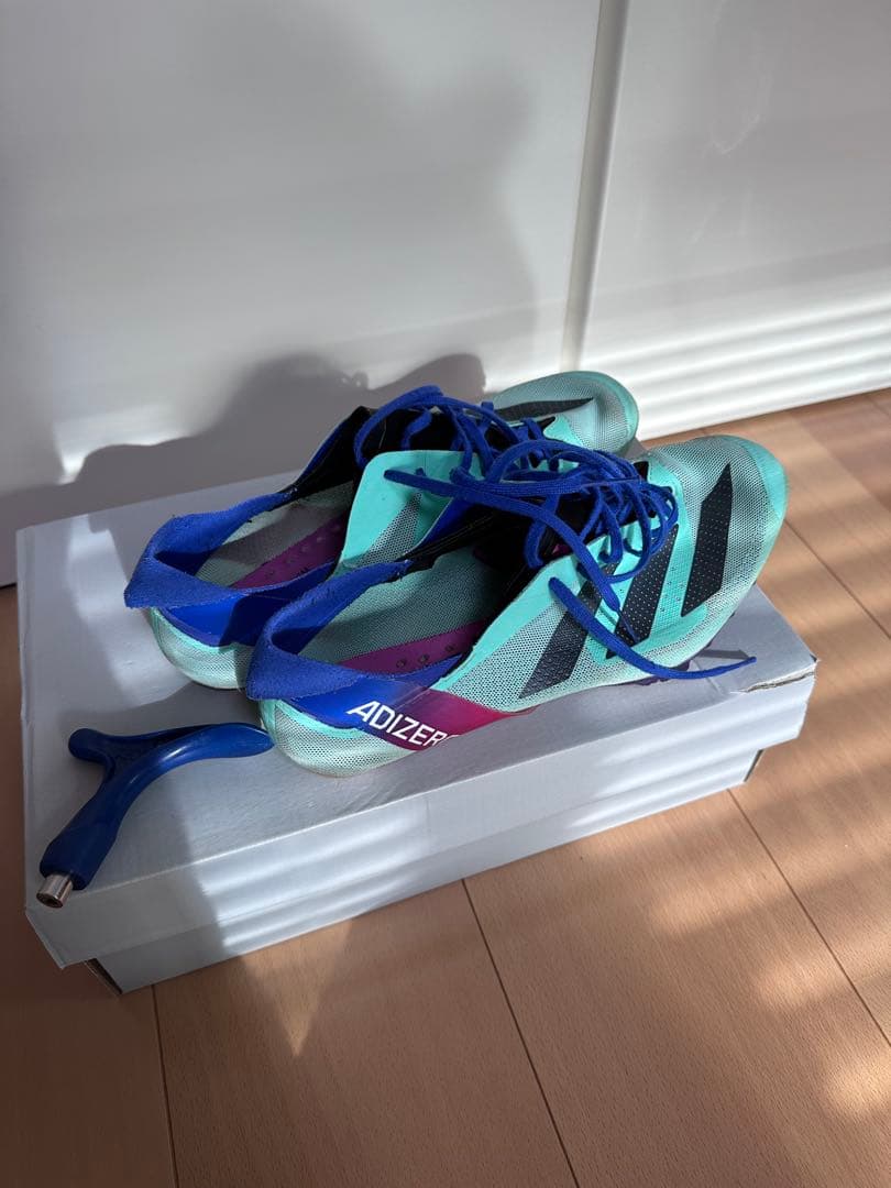陸上スパイク　adidas ADIZERO FINESSE 25.5cm