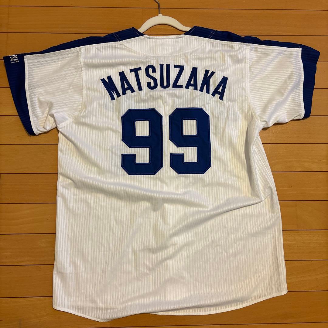 中日ドラゴンズ　レプリカユニフォーム　松坂大輔　刺繍 背番号99 Lサイズ