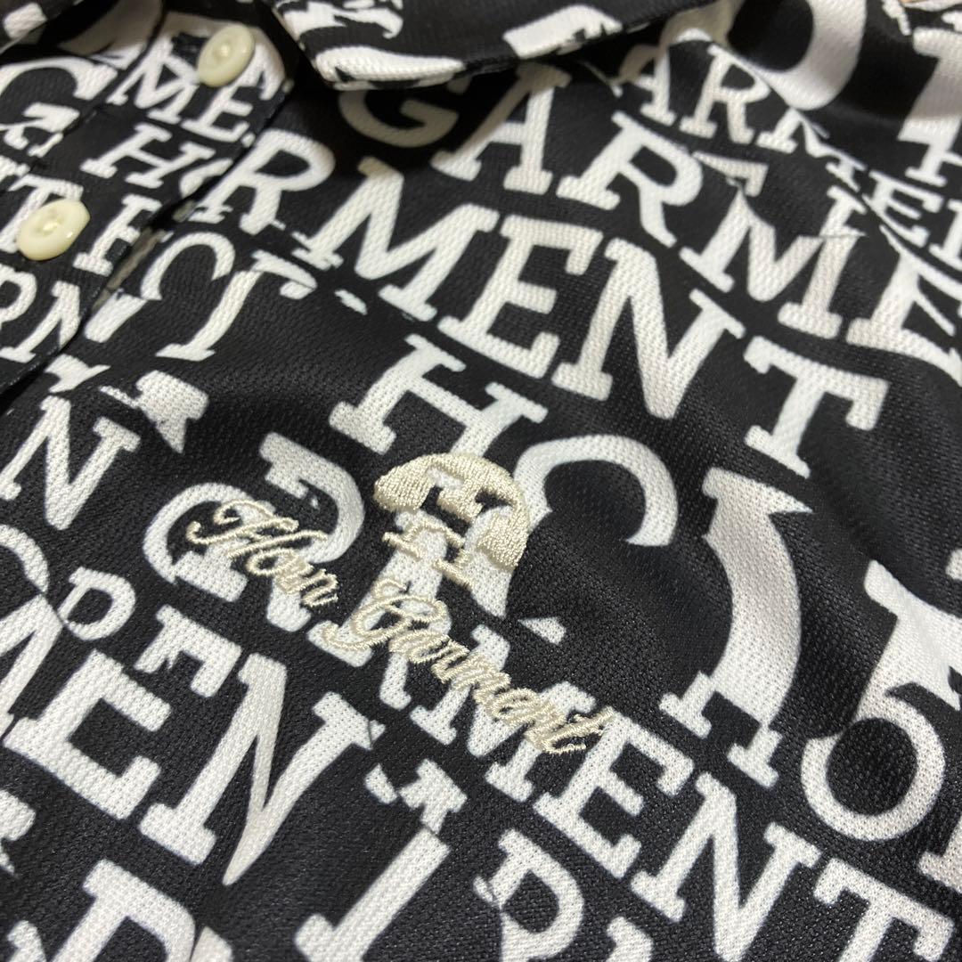 HORN GARMENT ホーンガーメント　ワンピース　総柄　白黒　サイズ36