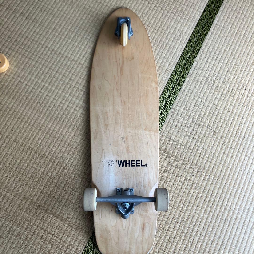 TRYWHEEL スケートボード 木製デッキ
