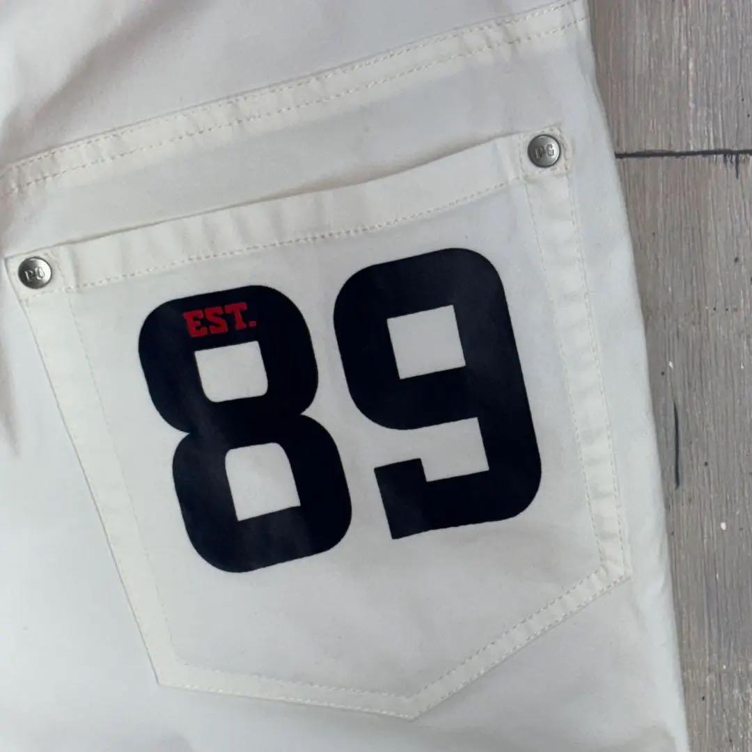 パーリーゲイツ　PEARLY GATES パンツ　ストレッチ　89 ホワイト