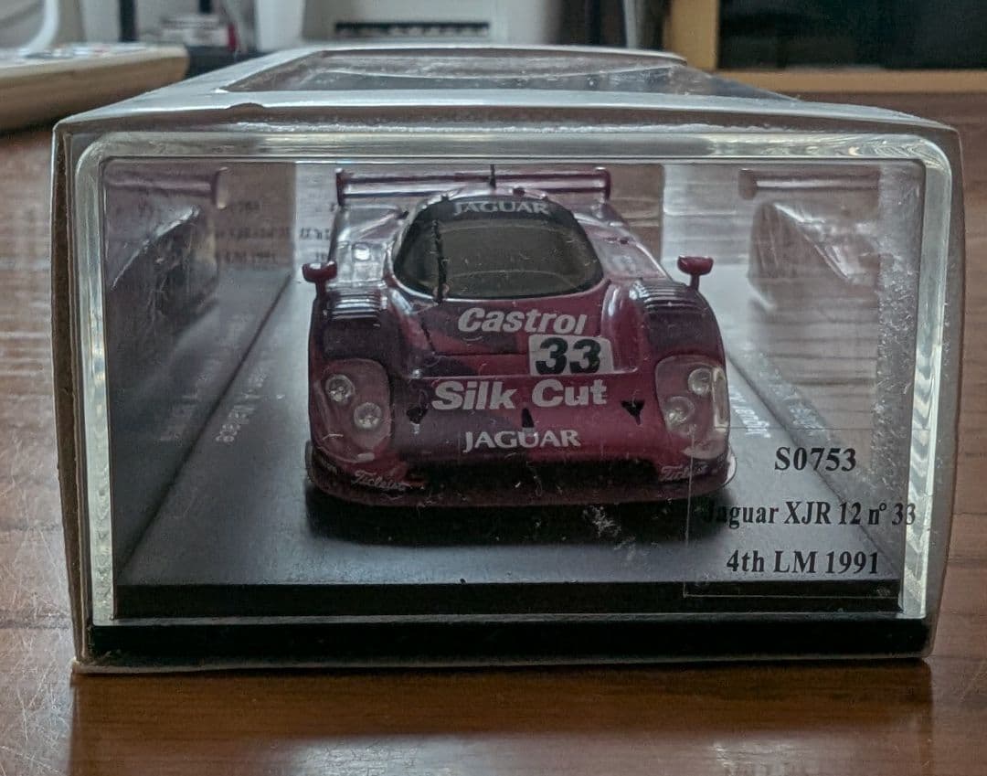 Spark Jaguar XJR-12 #33 1991 ルマン ミニカー