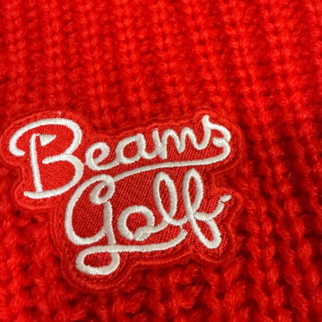 新品　BEAMS GOLF 長袖タートルネックセーター
