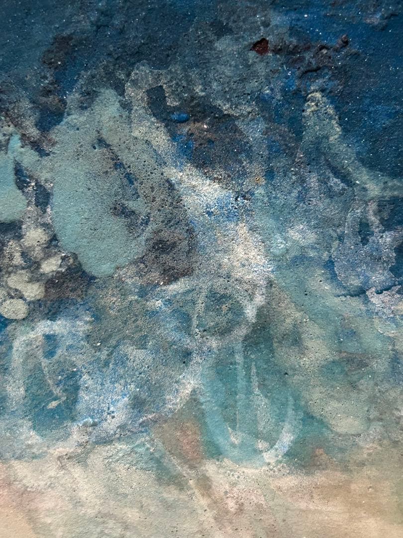 《値下げOK》梅村愛　「佇む」　日本画　絵画　共シール　箱付き