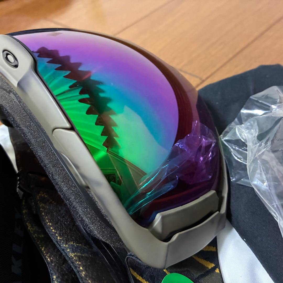 【極美品】 OAKLEY ゴーグル XL プリズムレンズ　エアブレイク ミラー