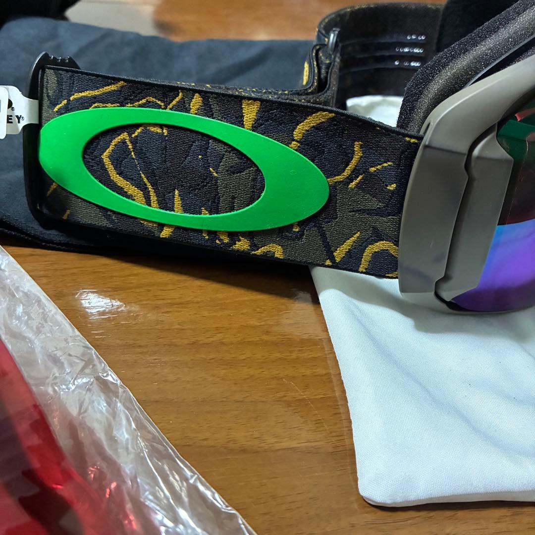 【極美品】 OAKLEY ゴーグル XL プリズムレンズ　エアブレイク ミラー