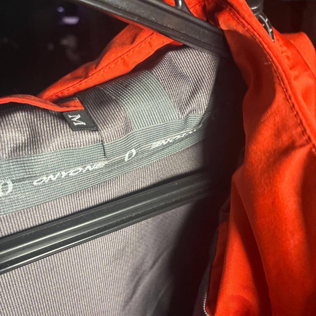 Ripple Fisher レインウェア M オレンジ/黒