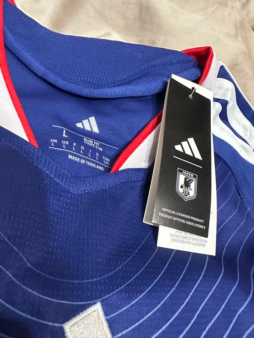 【新品未使用】サッカー日本代表 ユニフォーム 21番 Lサイズ　W杯モデル　佐野