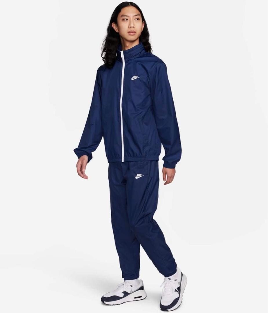 NIKE ナイキ ウーブン トラックスーツ セットアップ ネイビー 2XL