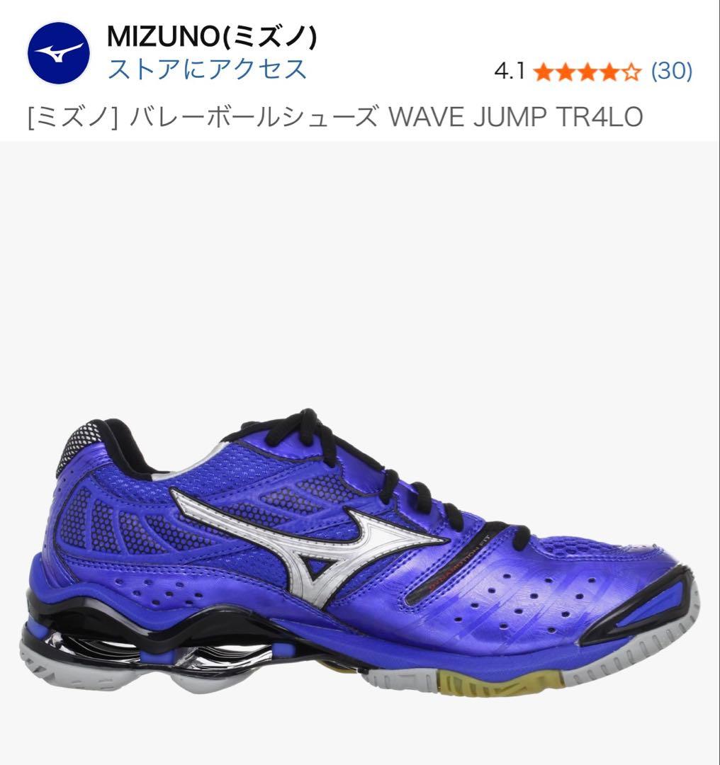 ミズノ mizuno バレーボールシューズ WAVE JUMP TR4LO 29