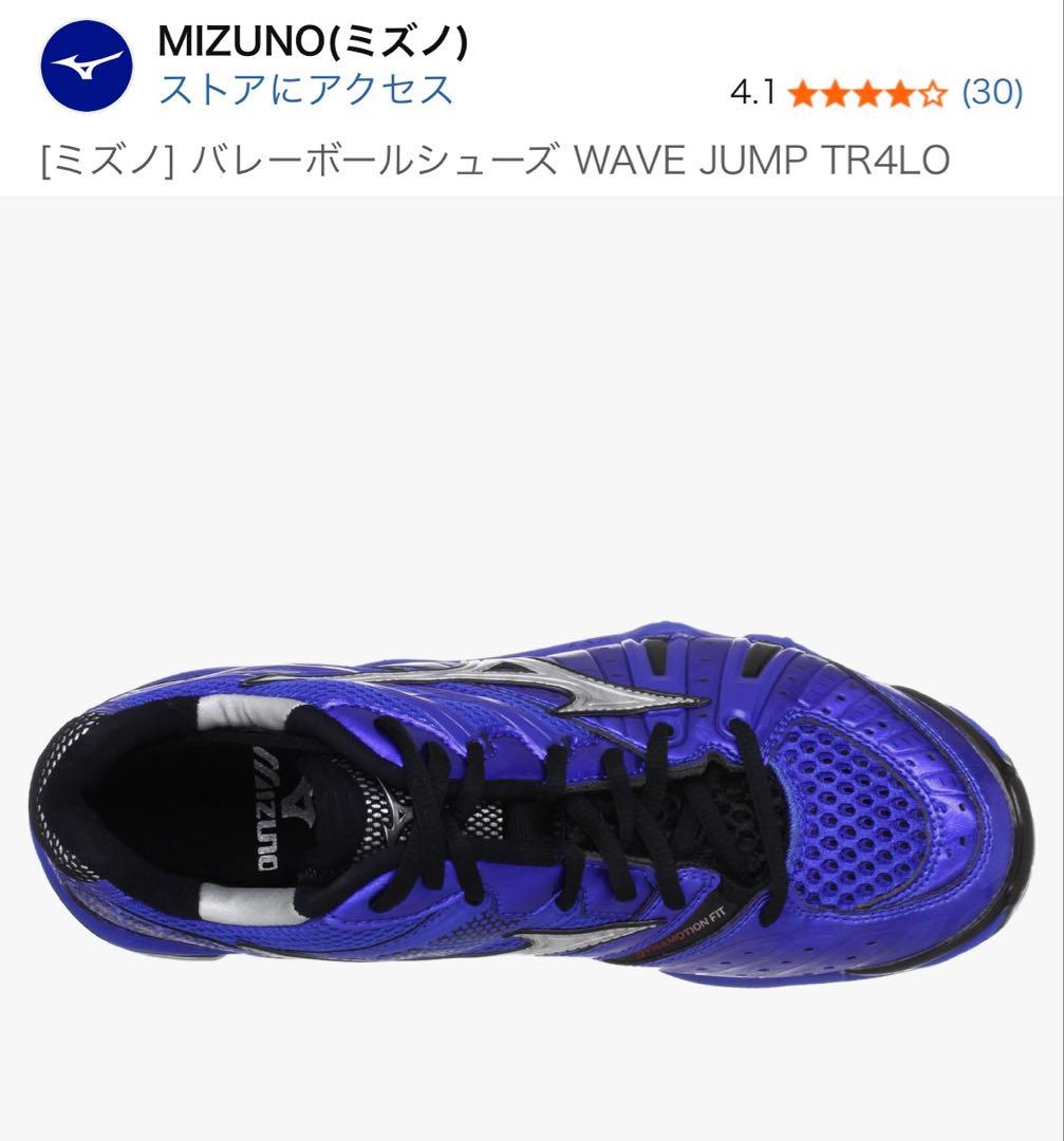 ミズノ mizuno バレーボールシューズ WAVE JUMP TR4LO 29