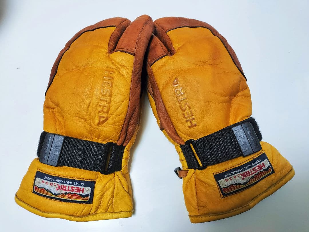 HESTRA 3-Finger Full Leatherサイズ7