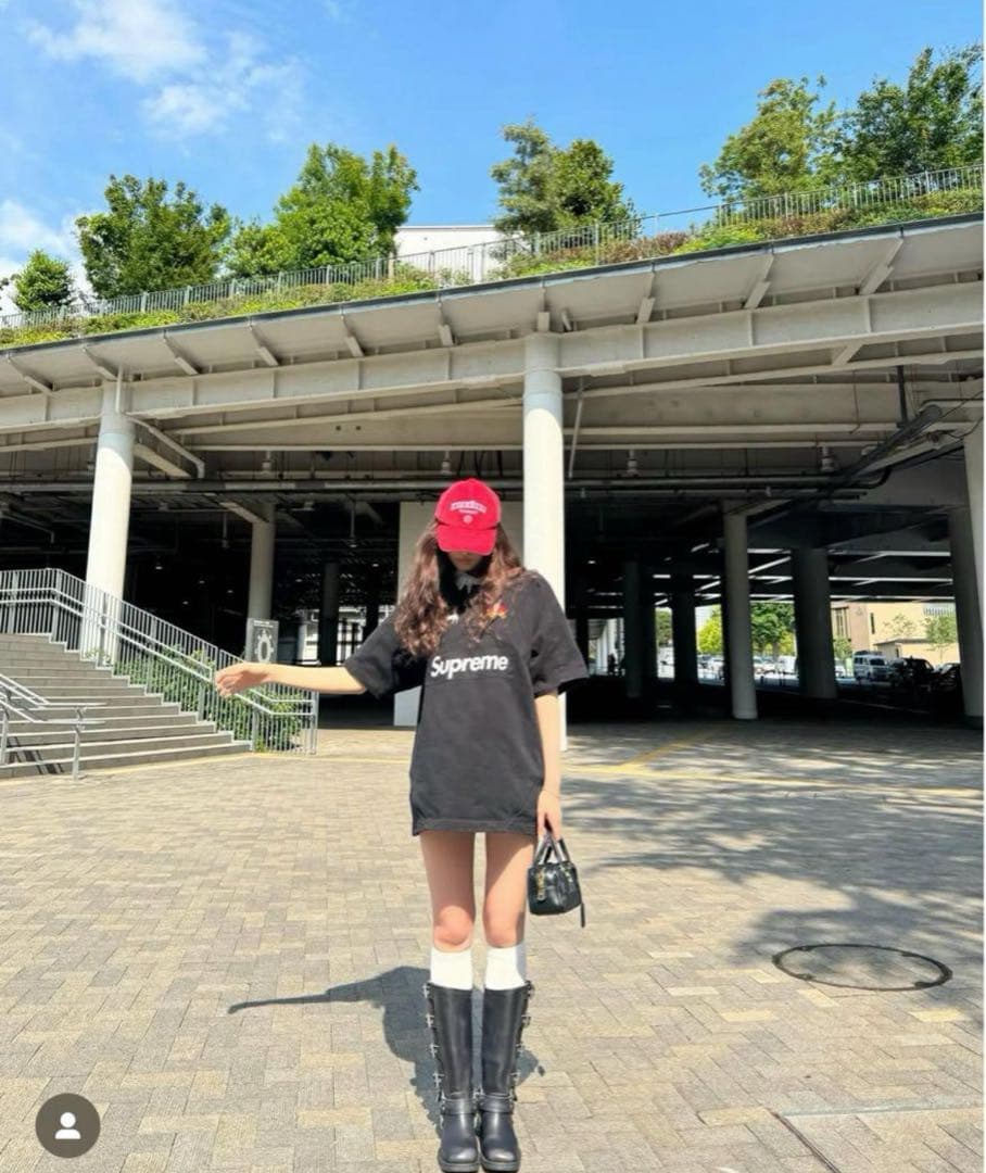 Supreme S/S Rugby Black M ラガーシャツ ボックスロゴ