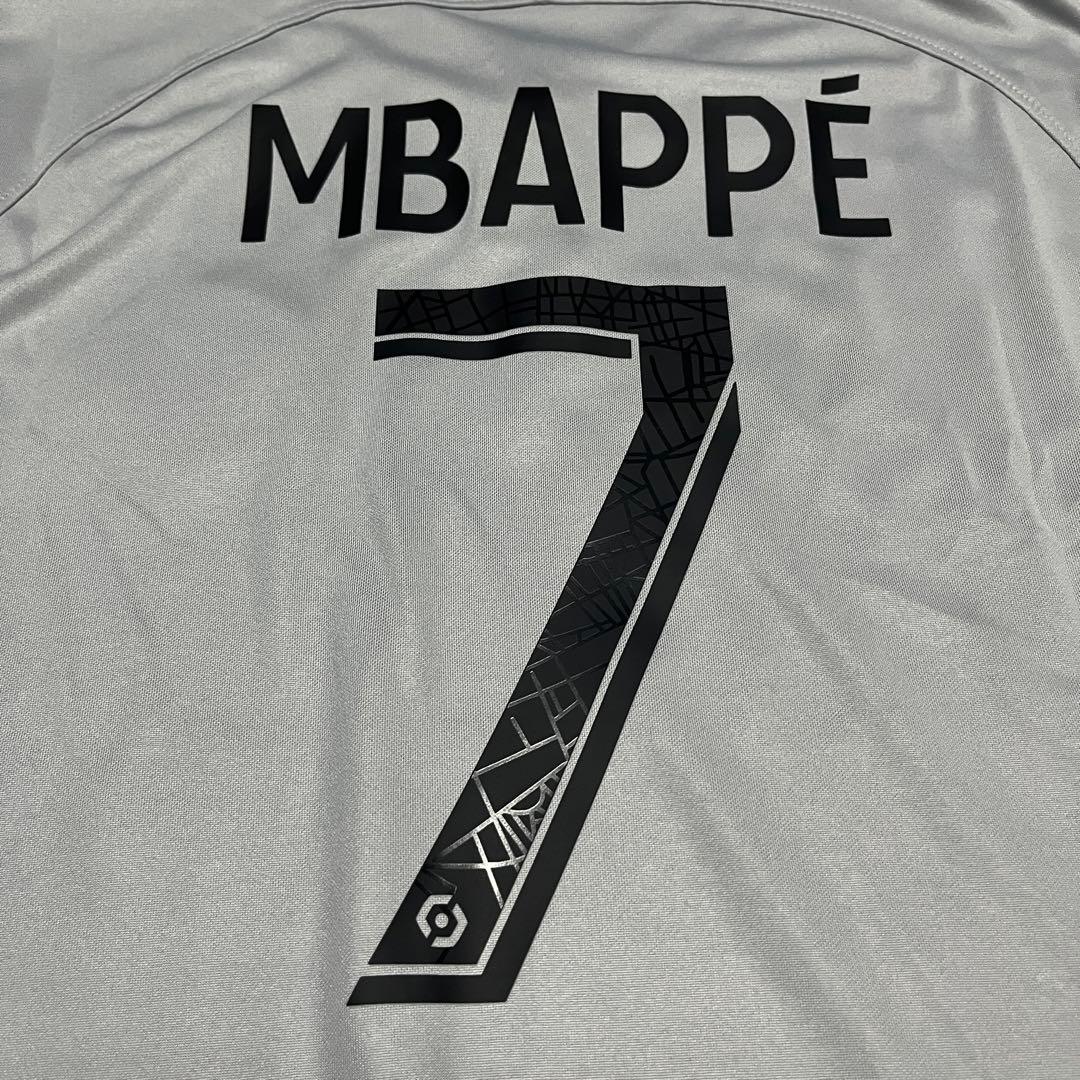 22/23 パリサンジェルマン エムバペ awayユニフォーム BNWT