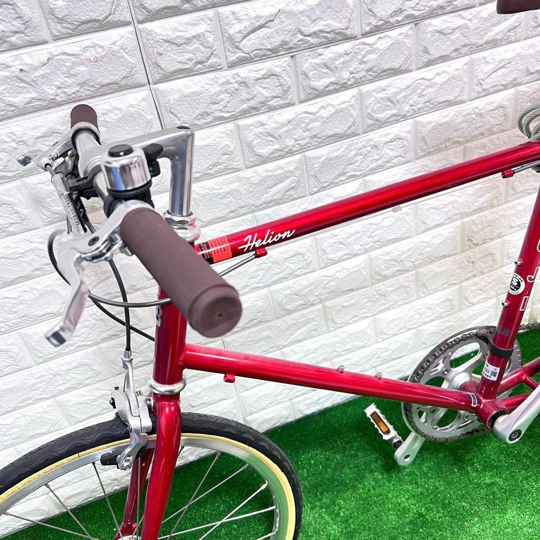 超美品　Fuji HELION 50 ミニベロ　引き取り　レッド　大人気