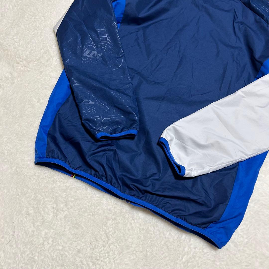 asics アシックス A77 裏起毛 ウインドブレーカー セットアップ M