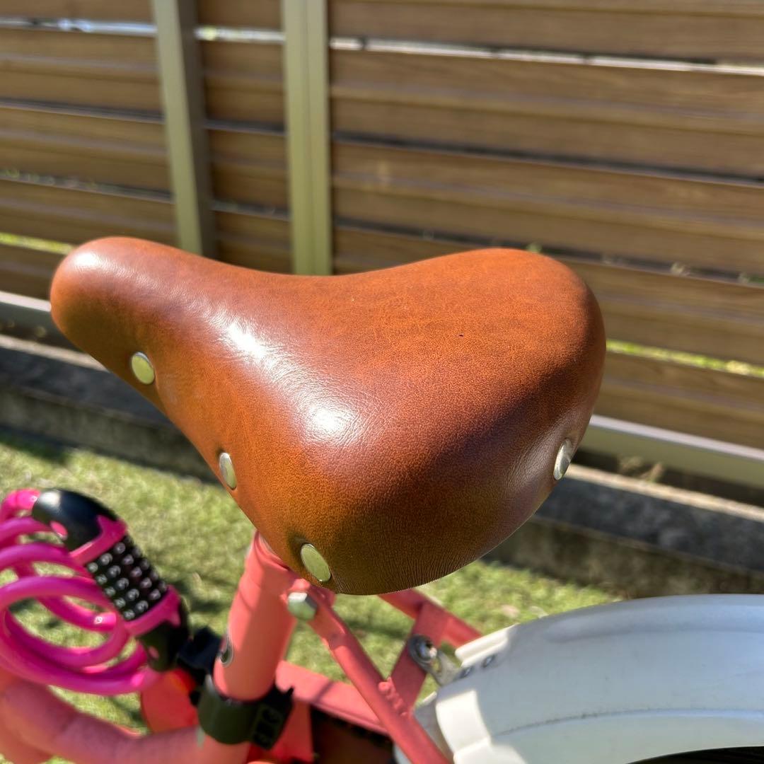 an design works 子供用自転車 ピンク18インチ
