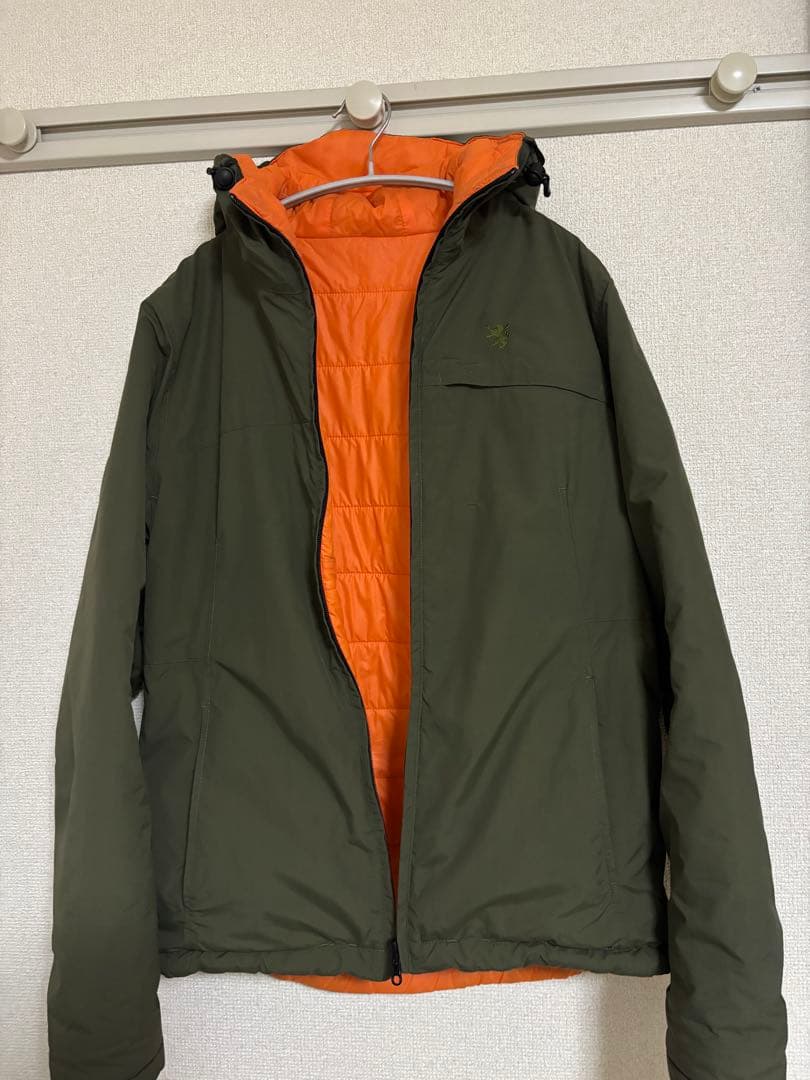 KAPELMUUR リバーシブルフーディジャケット Mサイズ