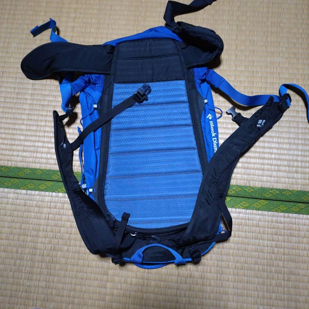  バックパック 青　バックカントリー