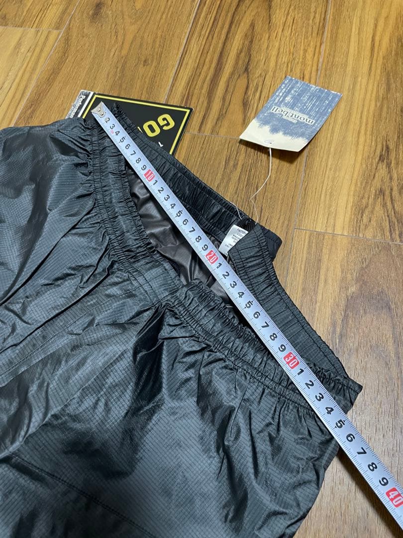 未使用モンベル サイクルレインジャケット レインパンツ GTX M 上下セット