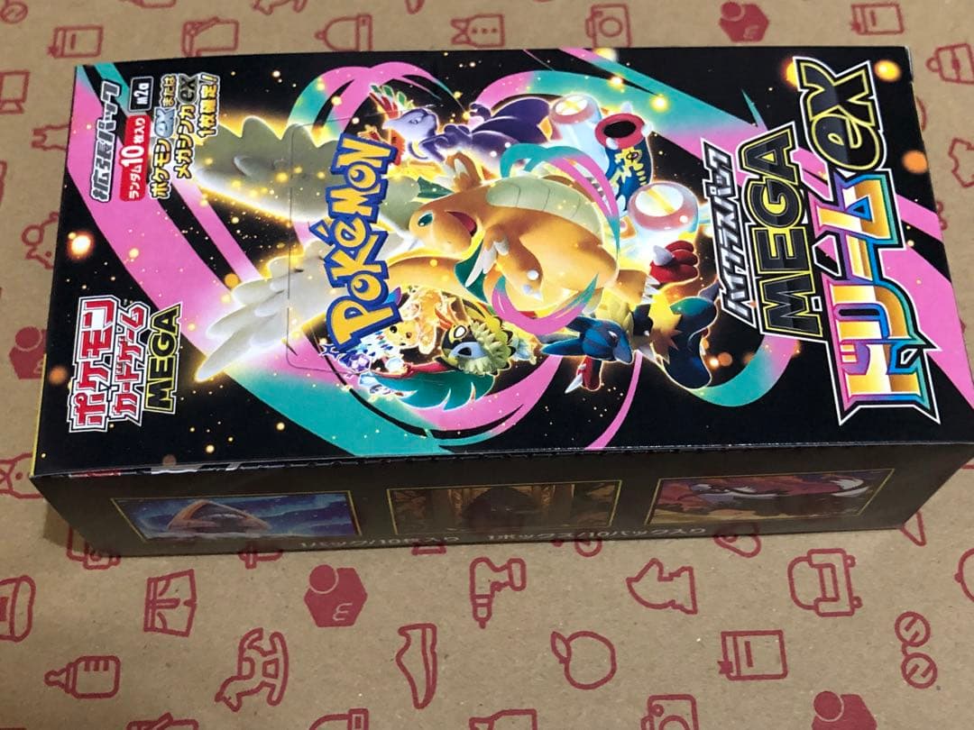 ポケモンカードゲーム MEGA ドリームEX ボックス　ペリペリ有　シュリンク無