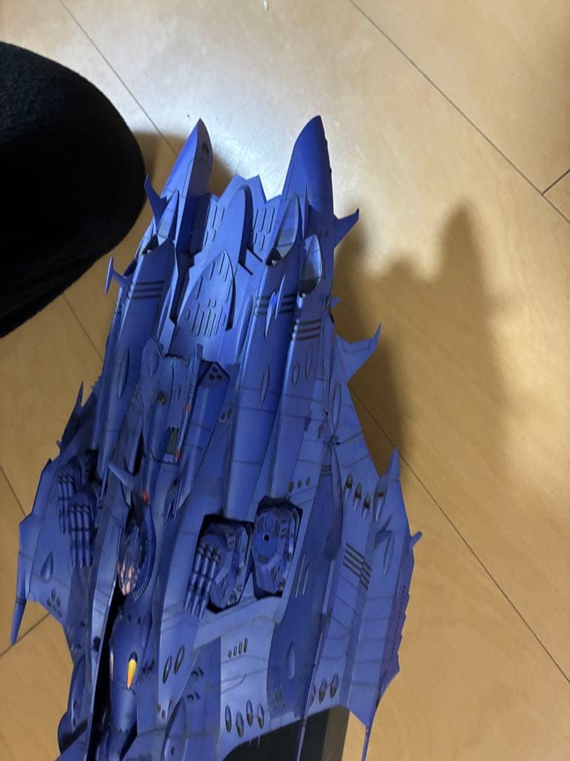完成品ドメラーズIII 宇宙戦艦ヤマト2199 ガミラス艦 破損あり