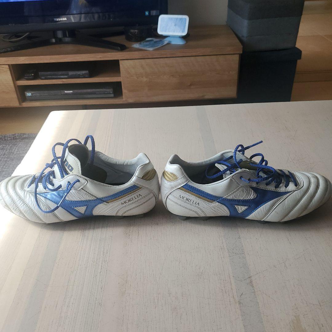 Mizuno Morelia 2JAPANサッカーシューズ ホワイト/ブルー