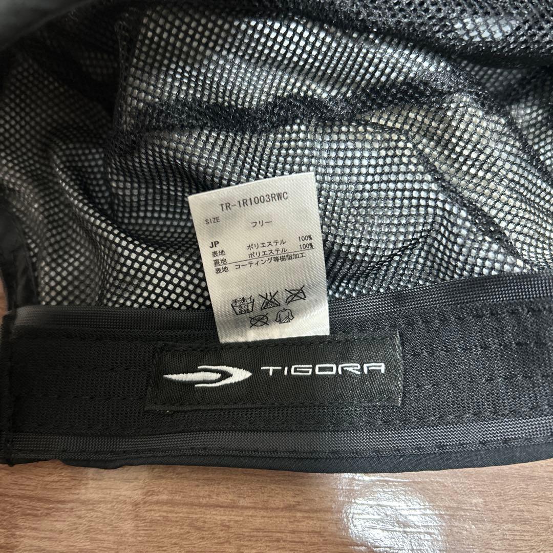 TIGORA ティゴラ レインウェア 上下セット キャップ 収納袋付 L ゴルフ